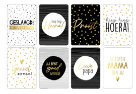 Voordeelset met 24 kado kaartjes (A7) (C)