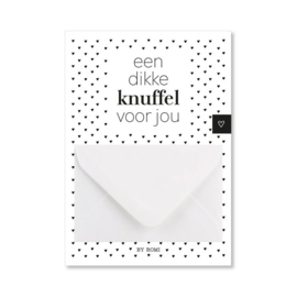 Geldkaart: een dikke knuffel voor jou