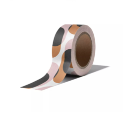 Washi/masking tape, retro roze