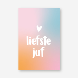 Minikaartje: liefste juf (KS)