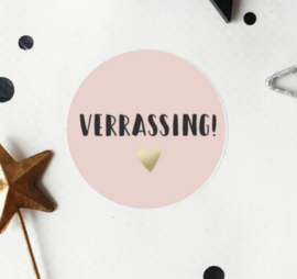 5 x kadosticker: verrassing!