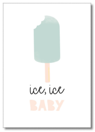 Postcard: Ice, ice BABY