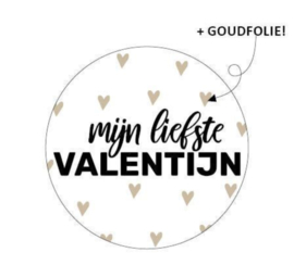 5 x kadosticker: 'mijn liefste VALENTIJN'