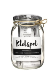 Kletspot, originele
