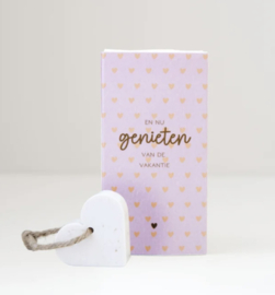 Juf kadootje 'En nu genieten van de vakantie'