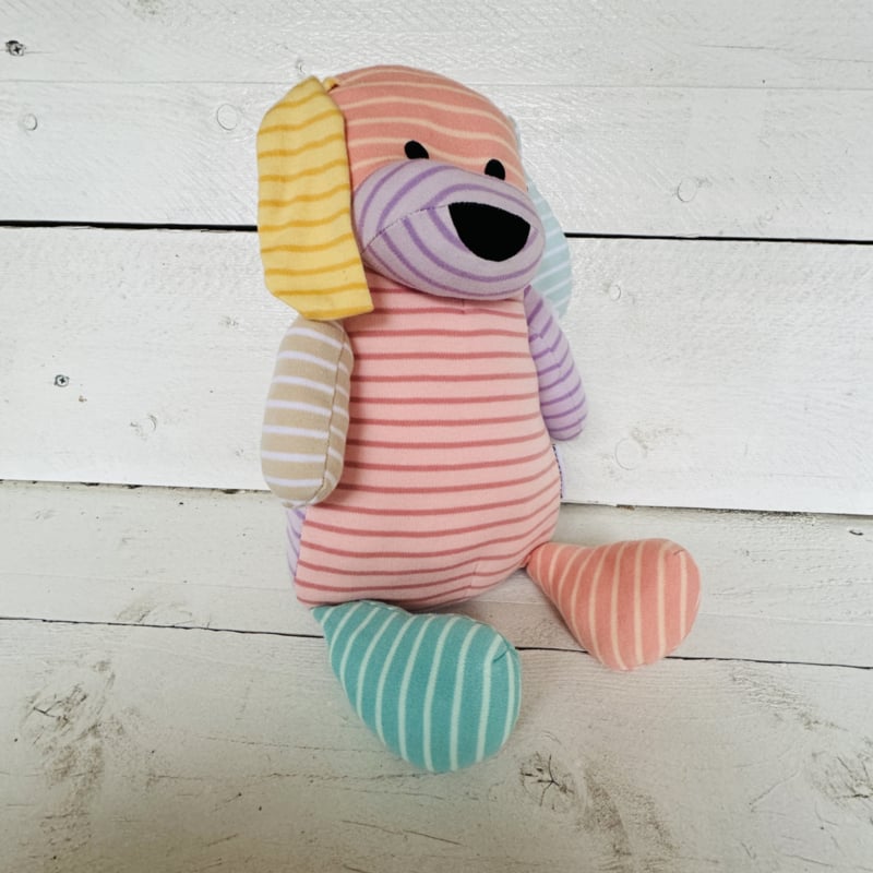 8 Doddi kuffels, 2 verschillende kleuren! 30 cm groot.