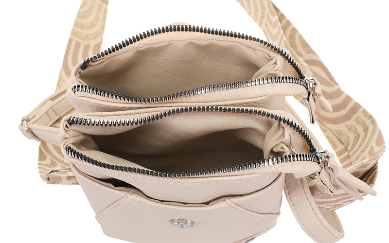 Crossbody en (telefoon)tasje Horton, naturel