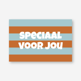 Minikaartje 'speciaal voor jou' (K)