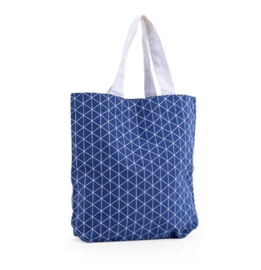 Triangle tas, denim blauw