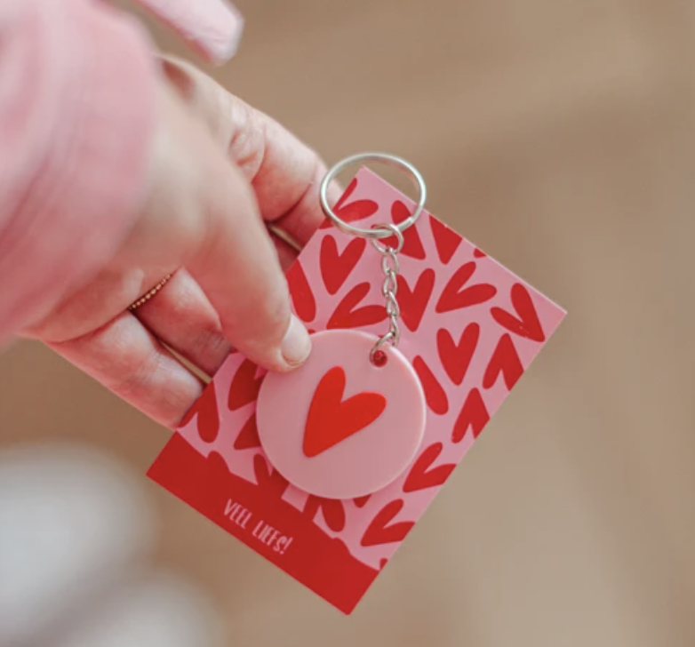 Tas/sleutel hanger 'hartje'
