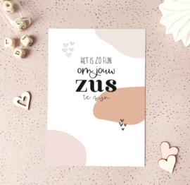 Postcard: het is zo fijn om jouw ZUS te zijn