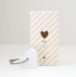 Little giftbox 'hartje voor de juf'