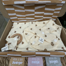 Doosje vol leuks 'baby hartjes'