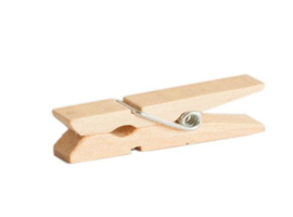 Houten knijper (3,5cm)