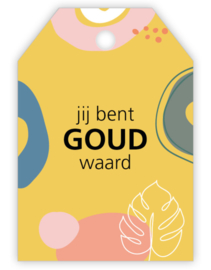 Kadokaartje: jij bent goud waard