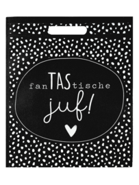 20 x non woven tas 'fanTAStische JUF!