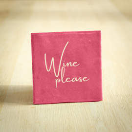 Quote tegeltje 'Wine please'