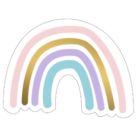 5 x kadosticker regenboog