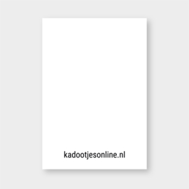 Mini kaartje: liefs (goudfolie) (K)