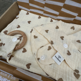 Doosje vol leuks 'baby hartjes'
