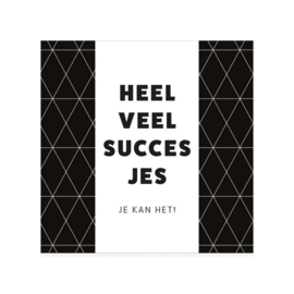 Chocolade: heel veel succesjes, je kan het!