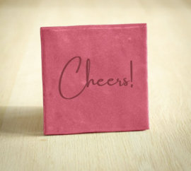 Quote tegeltje 'Cheers!'