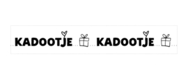 Masking tape: kadootje