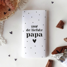 Chocolade wikkel: voor de liefste PAPA *(exclusief chocolade)