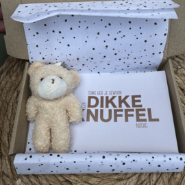 Doosje vol leuks 'soms heb je gewoon een dikke knuffel nodig'