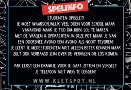 Studenten kletspot 18+