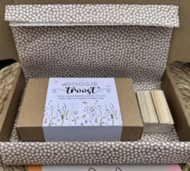 2 vellen vloeipapier 'fudge'