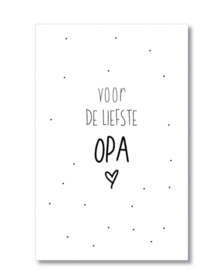 Minikaartje: voor de liefste Opa (M)