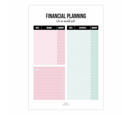 Doosje vol leuks: financial planning