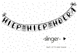 Slinger: hiep hiep hoera