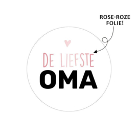 2 x kadosticker: de liefste oma