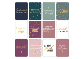 Voordeelset met 24 Minikaartjes A7