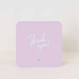 Kaart 'Thank you!'