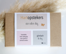 Kadodoosje 'hartopstekers'