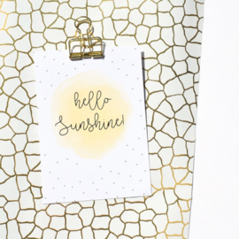 Postcard, hello Sunshine