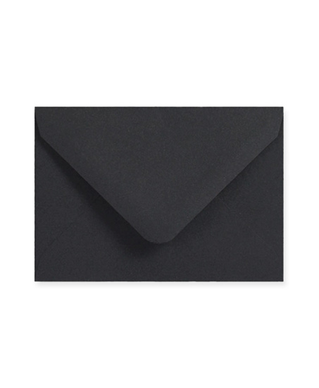 Envelop voor kadokaartje en minkaartje zwart (A7)