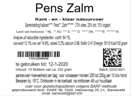 DARF Pens Zalm Kalkoen