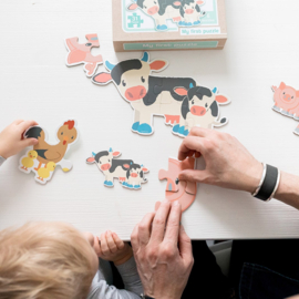 Kartonnen Mijn eerste boerderijpuzzel