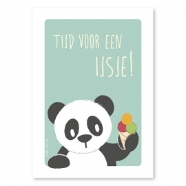 A6 Panda 'tijd voor een ijsje'