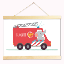 A4 Elefant Feuerwehr