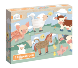 Rijgkaarten boerderij
