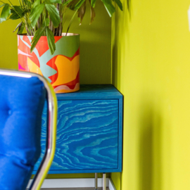 Woonkamer meubel 'Blue wood'