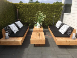 Hoekbank | loungebank 'Languit met Douglas' | vanaf 1195,- euro