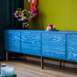 Woonkamer meubel 'Blue wood'