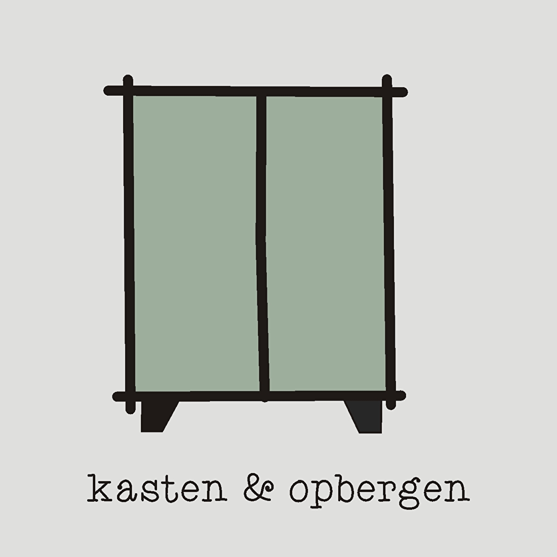 Kasten en opbergen