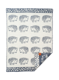 Klippan recycled eco-wol wiegdeken Hedgehog